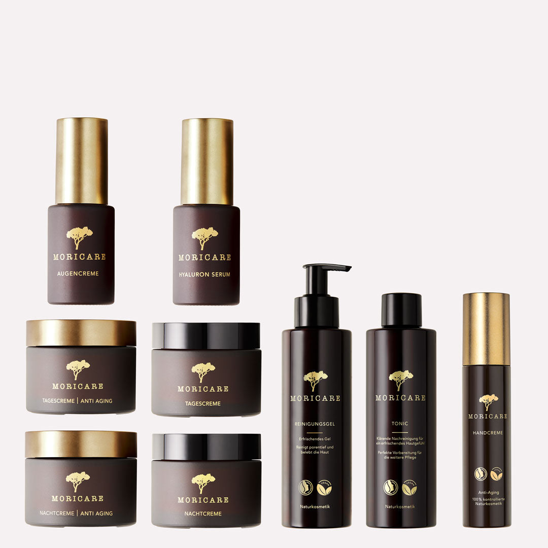 Gesichtspflege Set Deluxe Naturkosmetik vegan für alle Hauttypen